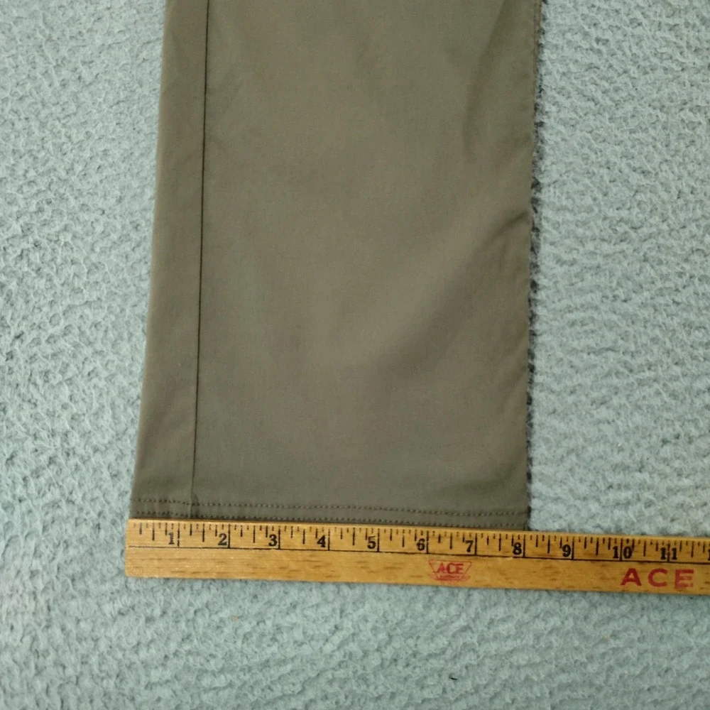 PrAna Pants Mens 30x34 Brown Breathe Stretch 5 Pocket Casual Travel Outdoor